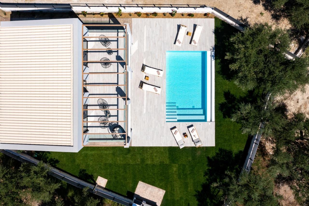 Ariadne Elegant Villa Psarou  Ngoại thất bức ảnh