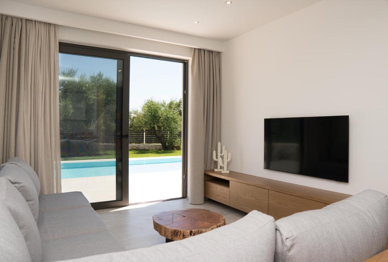 Ariadne Elegant Villa Psarou  Ngoại thất bức ảnh