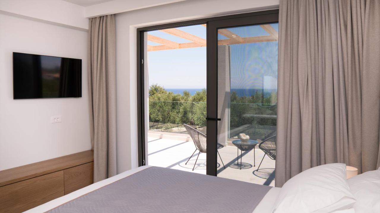 Ariadne Elegant Villa Psarou  Ngoại thất bức ảnh