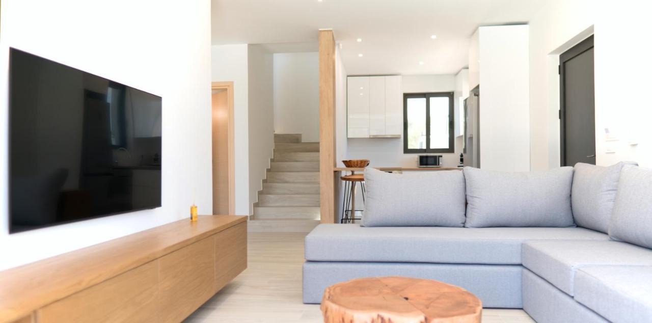 Ariadne Elegant Villa Psarou  Ngoại thất bức ảnh